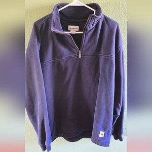 Carhartt Men's Navy 1/4 Zip